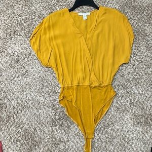 Yellow/Gold Bodysuit